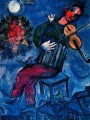El violinista azul contemporáneo Marc Chagall